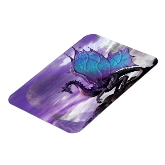 Magnet Flexible Dragon violet (Côté Gauche)