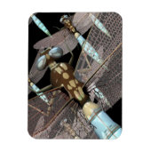Magnet Flexible Dragonfly Air Force sur Black (Vertical)