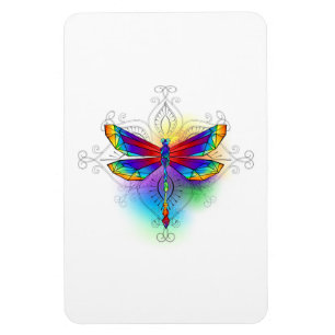 Magnet Flexible Dragonfly en arc-en-ciel