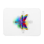 Magnet Flexible Dragonfly en arc-en-ciel (Horizontal)