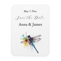Dragonfly Mariage, personnalisation enregistrer la