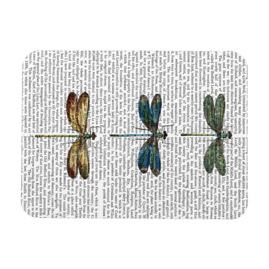 Magnet Flexible Dragonlies Imprimer 2 (Horizontal)