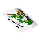 Magnet Flexible Dragons - Joyeux Halloween ! Aujourd'hui je vais c (Côté Droit)