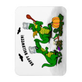 Magnet Flexible Dragons - Joyeux Halloween ! Aujourd'hui je vais c (Vertical)