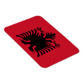 Magnet Flexible Drapeau Albanie (Côté Droit)