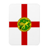 Magnet Flexible Drapeau alderney patriotique (Vertical)