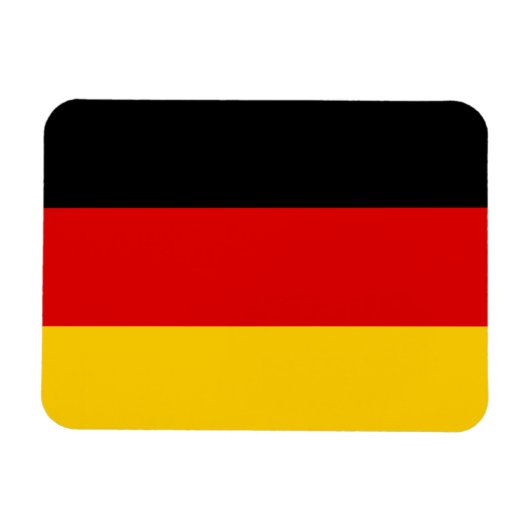 Magnet Flexible Drapeau Allemagne (Horizontal)