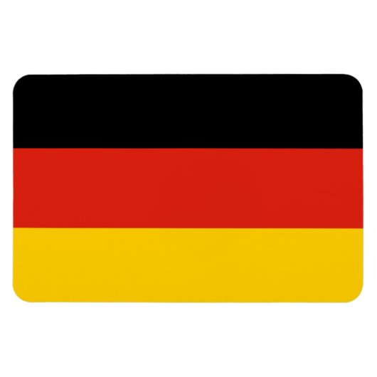 Magnet Flexible Drapeau Allemagne (Horizontal)