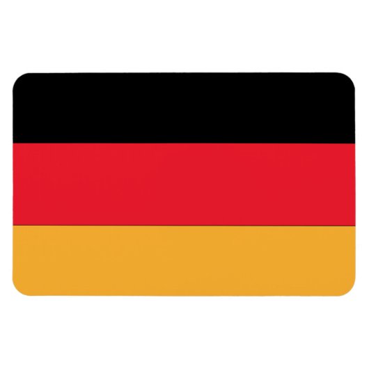 Magnet Flexible Drapeau Allemagne (Horizontal)