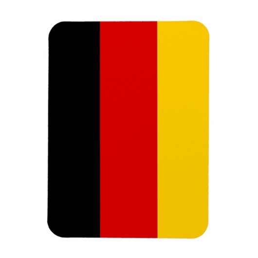 Magnet Flexible Drapeau Allemagne (Vertical)