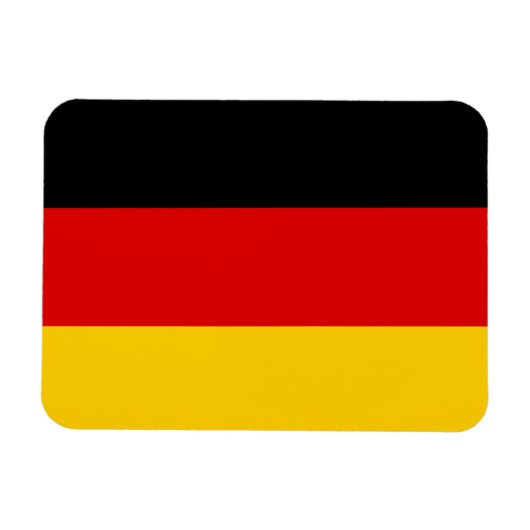 Magnet Flexible Drapeau allemand (Horizontal)