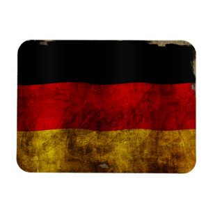 Magnet Flexible Drapeau allemand - Vintage...