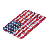 Magnet Flexible Drapeau américain (Côté Gauche)