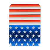 Magnet Flexible Drapeau américain (Vertical)