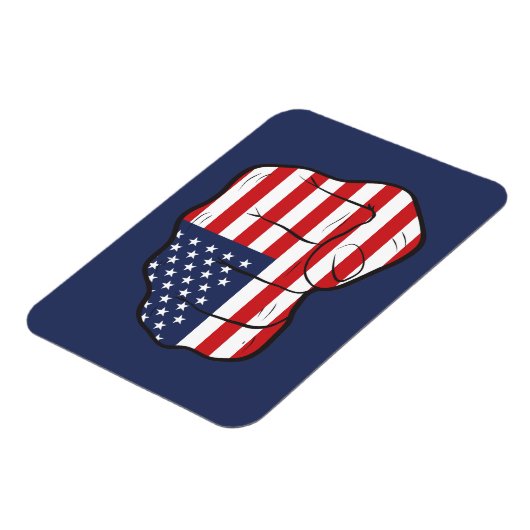 Magnet Flexible Drapeau américain (Côté Gauche)