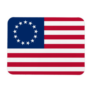 Magnet Flexible Drapeau américain Betsy Ross