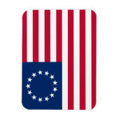 Magnet Flexible Drapeau américain Betsy Ross (Vertical)