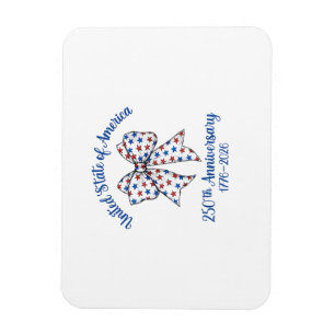 Magnet Flexible Drapeau américain du 4 juillet vintage 250 ans 177
