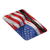 Magnet Flexible Drapeau américain, évent (Côté Droit)