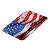 Magnet Flexible Drapeau américain, évent (Côté Gauche)