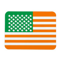 Drapeau américain irlandais