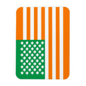 Magnet Flexible Drapeau américain irlandais (Vertical)