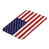 Magnet Flexible Drapeau américain patriotique en détresse (Côté Gauche)