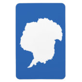 Magnet Flexible Drapeau Antarctique (Vertical)