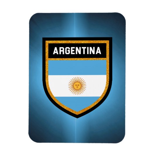 Magnet Flexible Drapeau Argentine (Vertical)
