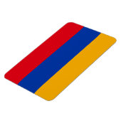 Magnet Flexible Drapeau Arménie (Côté Gauche)
