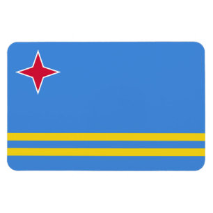 Magnet Flexible Drapeau Aruba
