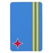 Magnet Flexible Drapeau Aruba (Vertical)