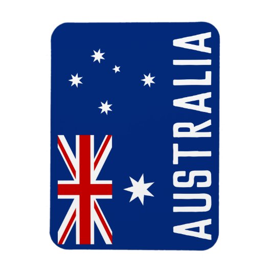 Magnet Flexible Drapeau australien (Vertical)