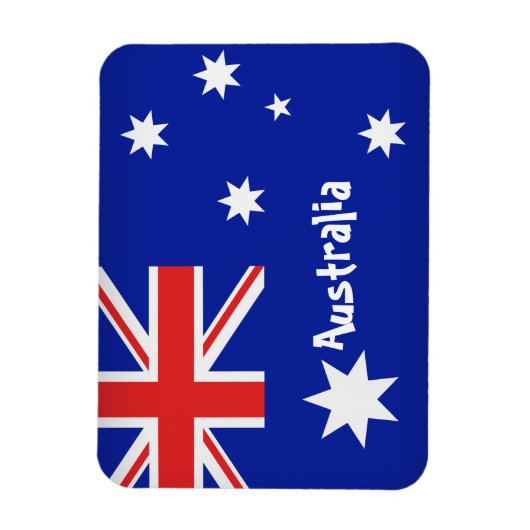 Magnet Flexible Drapeau australien (Vertical)