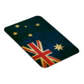 Magnet Flexible Drapeau australien à Grunge (Côté Droit)