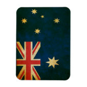 Magnet Flexible Drapeau australien à Grunge (Vertical)