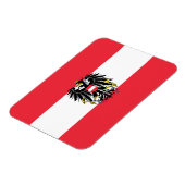 Magnet Flexible Drapeau Autriche (Côté Gauche)