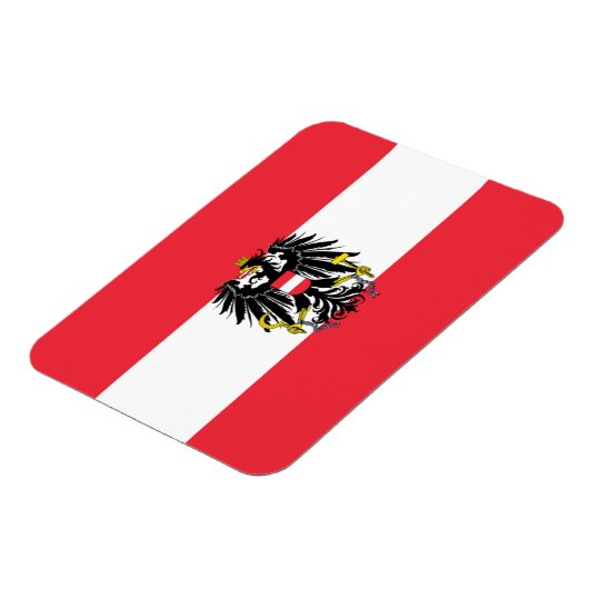 Magnet Flexible Drapeau Autriche (Côté Gauche)