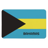Magnet Flexible Drapeau Bahamas (Horizontal)