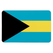 Magnet Flexible Drapeau Bahamas (Horizontal)