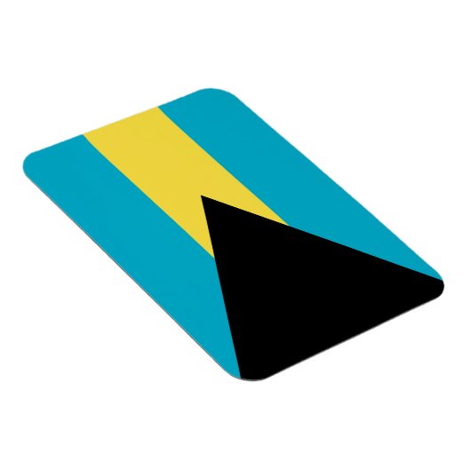 Magnet Flexible Drapeau bahaméen (Côté Droit)