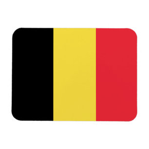 Magnet Flexible Drapeau belge patriotique