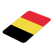 Magnet Flexible Drapeau belge patriotique (Côté Gauche)