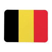 Magnet Flexible Drapeau Belgique (Horizontal)