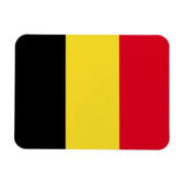 Magnet Flexible Drapeau Belgique (Horizontal)