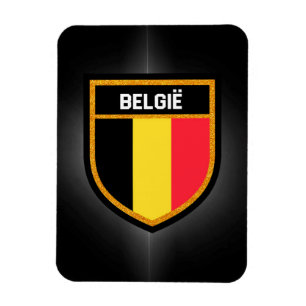 Magnet Flexible Drapeau Belgique
