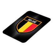 Magnet Flexible Drapeau Belgique (Côté Gauche)