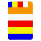 Magnet Flexible Drapeau bouddhiste (Vertical)