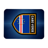 Magnet Flexible Drapeau Cabo Verde (Horizontal)