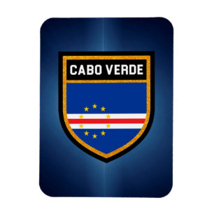 Magnet Flexible Drapeau Cabo Verde